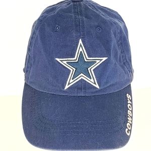 Dallas Cowboys Authentic One Size Fits All OSFA NFL Hat Cap Blue Embroidered